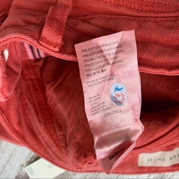 ANTHRO PILCRO & The Letterpress Jeans Ultra High-Rise Slim Straight 25 NEW NWT - Picture 8 of 12